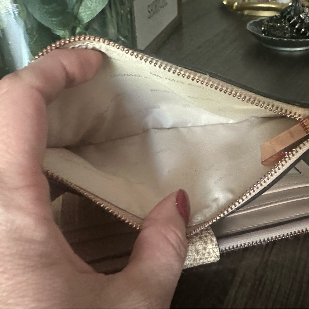 Michael Kors-Authentic Pink Python Wristlet - image 5